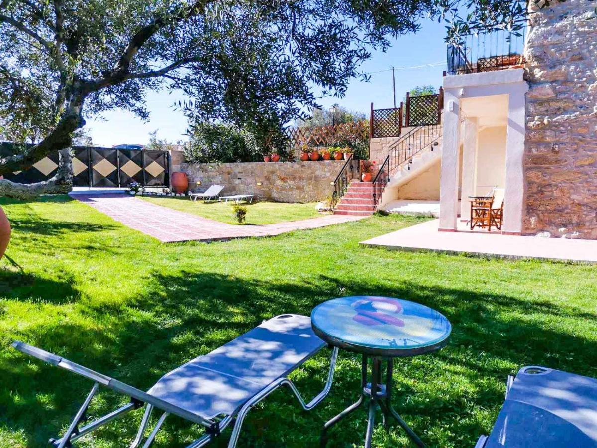 Villa Anastasia Luxe With Top Wifi, Bbq & Amazing Views كيساموس المظهر الخارجي الصورة