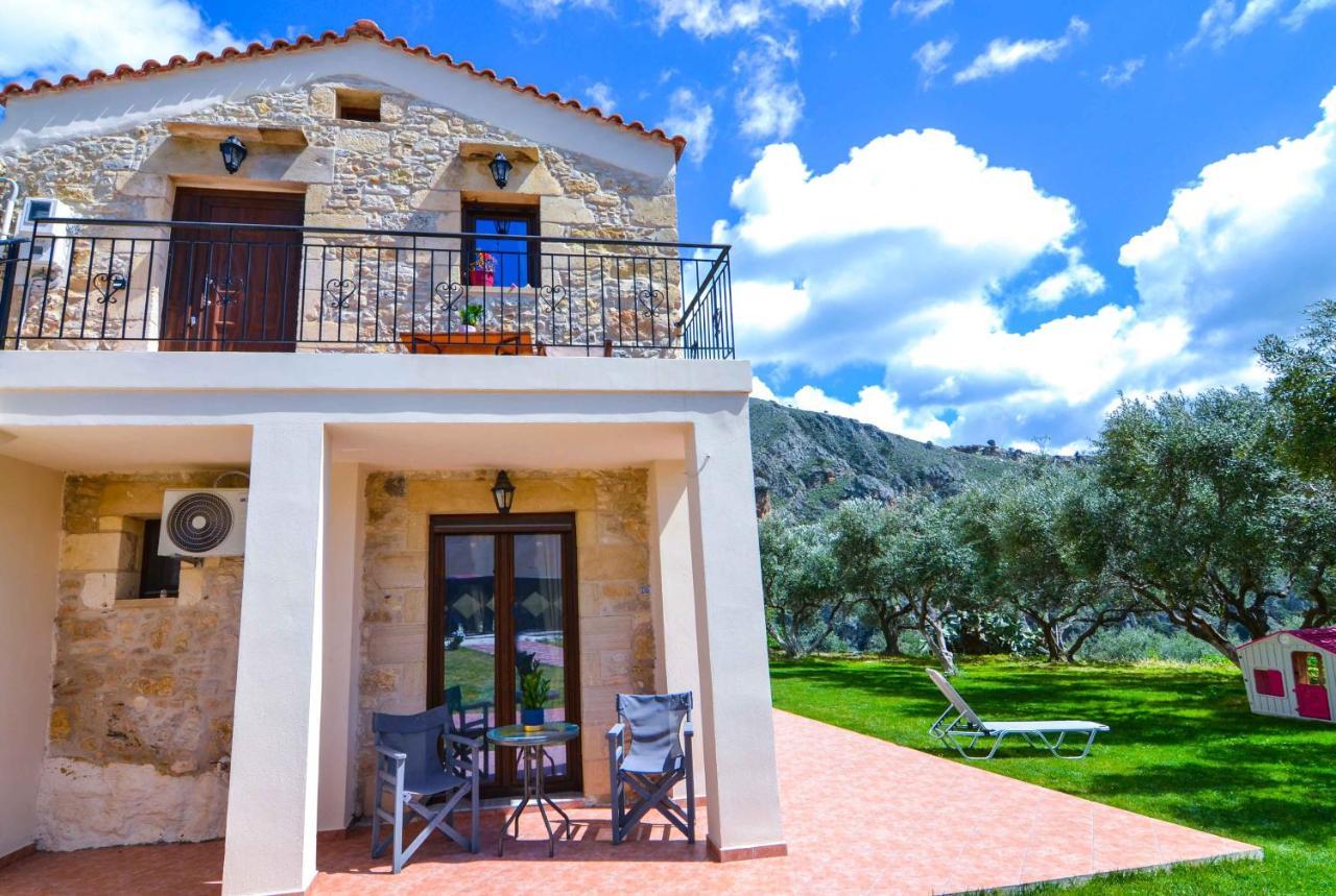 Villa Anastasia Luxe With Top Wifi, Bbq & Amazing Views كيساموس المظهر الخارجي الصورة