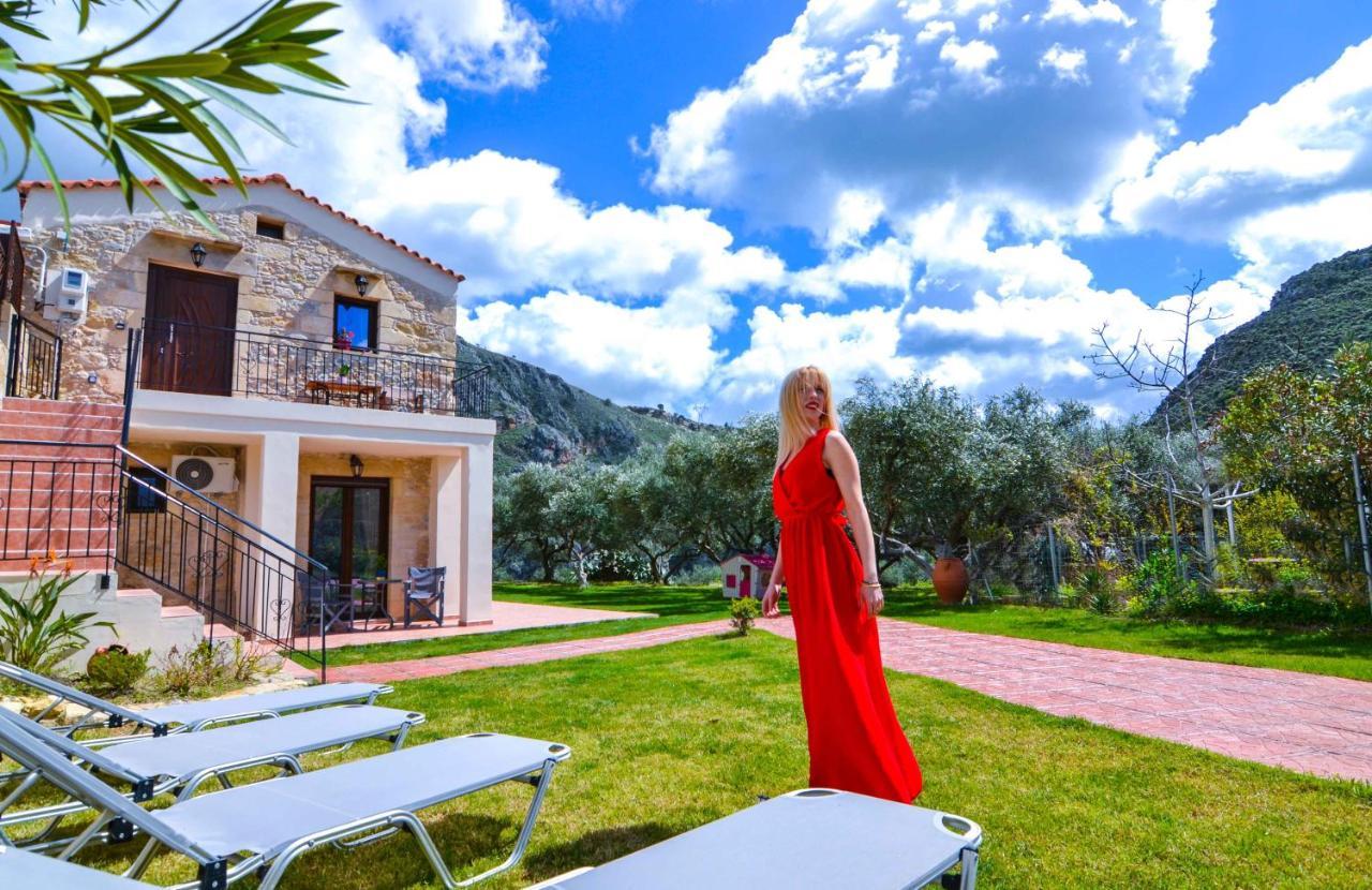 Villa Anastasia Luxe With Top Wifi, Bbq & Amazing Views كيساموس المظهر الخارجي الصورة