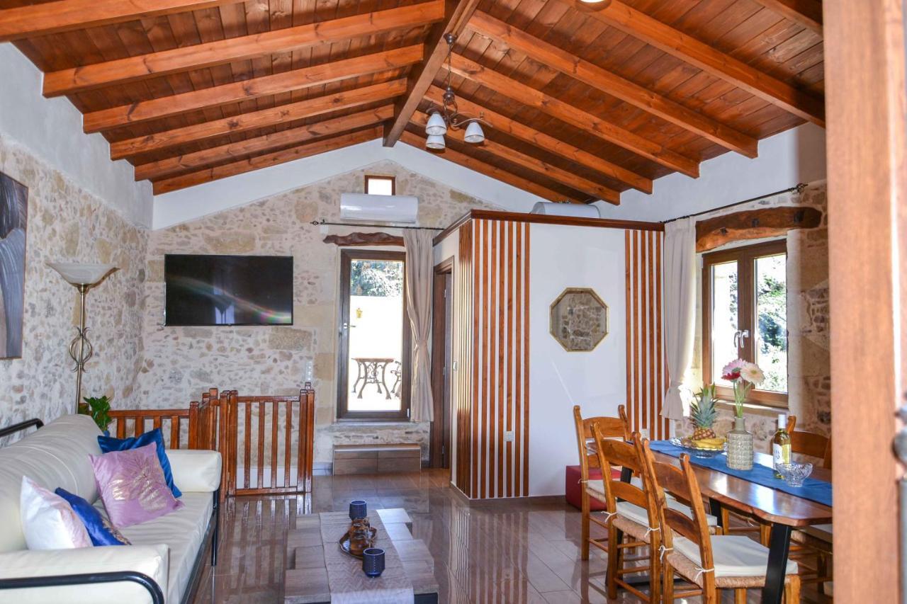 Villa Anastasia Luxe With Top Wifi, Bbq & Amazing Views كيساموس المظهر الخارجي الصورة