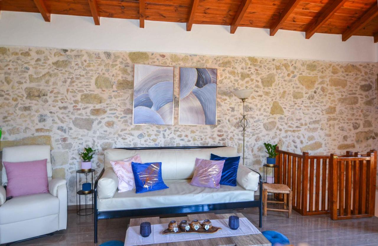 Villa Anastasia Luxe With Top Wifi, Bbq & Amazing Views كيساموس المظهر الخارجي الصورة