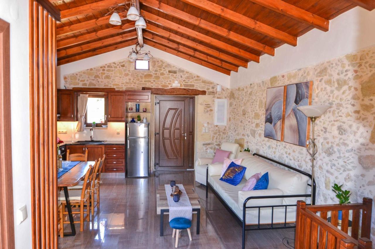 Villa Anastasia Luxe With Top Wifi, Bbq & Amazing Views كيساموس المظهر الخارجي الصورة