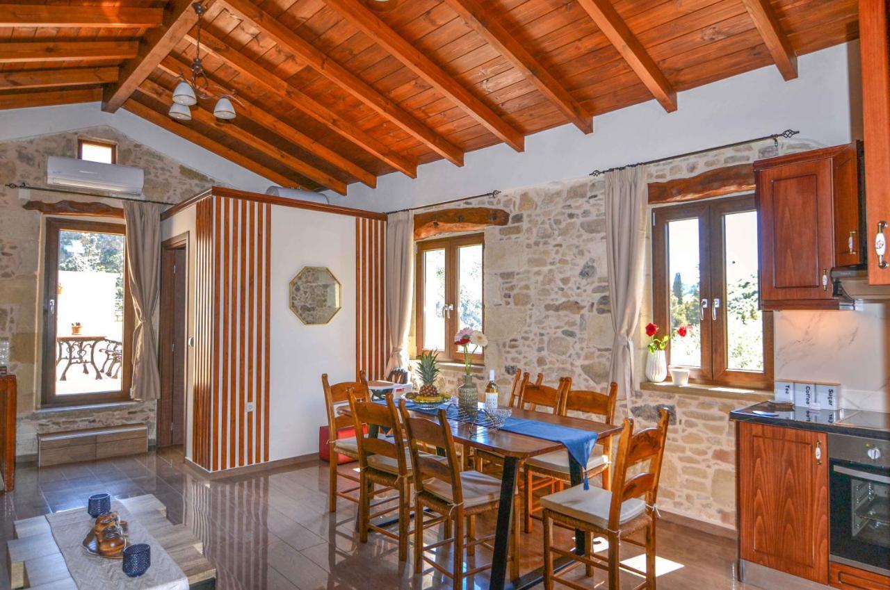 Villa Anastasia Luxe With Top Wifi, Bbq & Amazing Views كيساموس المظهر الخارجي الصورة