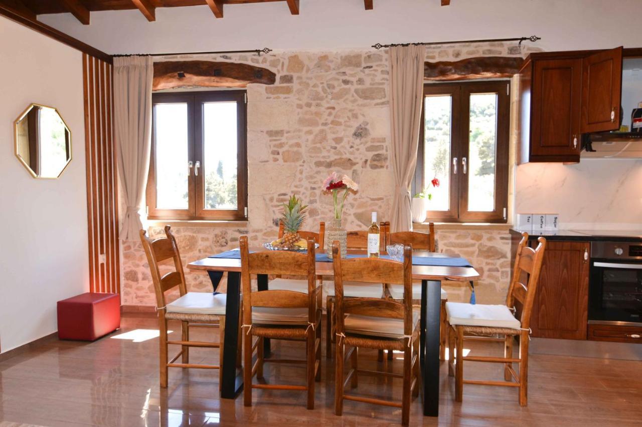 Villa Anastasia Luxe With Top Wifi, Bbq & Amazing Views كيساموس المظهر الخارجي الصورة