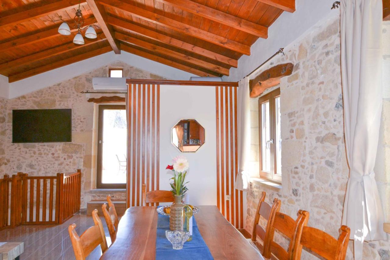 Villa Anastasia Luxe With Top Wifi, Bbq & Amazing Views كيساموس المظهر الخارجي الصورة